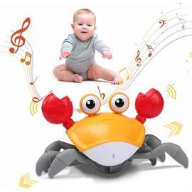 Jouet pour bébé avec lumière et musique Jouet de crabe avec