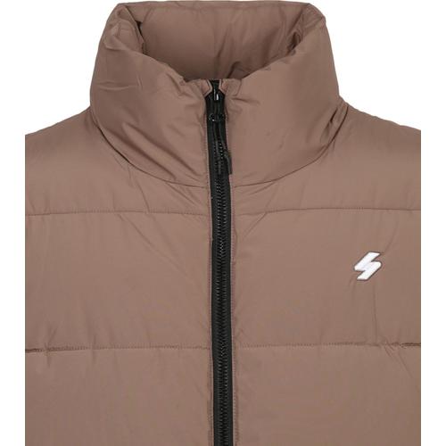 Superdry Sports Puffer Bodywarmer Beige Taille Xl