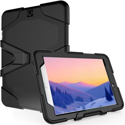 G-Shock Étui Pour Galaxy Tab S2 9.7 Housse Coque Rigide, Très Haute Protection Anti-Choc Avec Support Amovible Compatible Pour Samsung Galaxy Tab S2 9.7 Pouces (Séries Sm-T810) [No[Sel6274559]