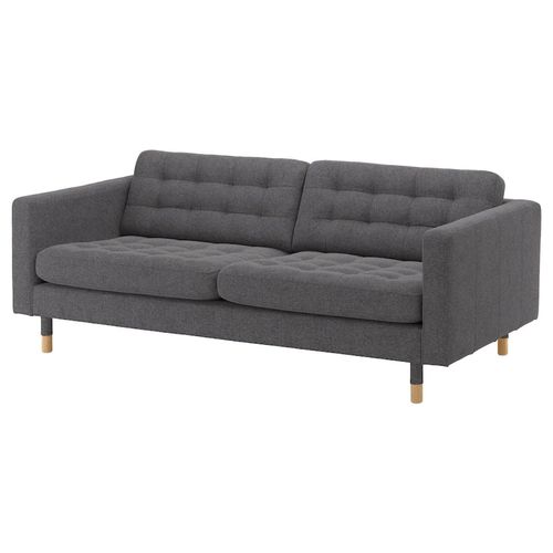 Canapé Ikea 3 Places Gris Foncé 