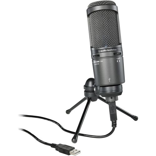 2020usb+ Microphone Cardioïde À Électret (Connexion Usb) Gris Foncé[Gbp6272272]