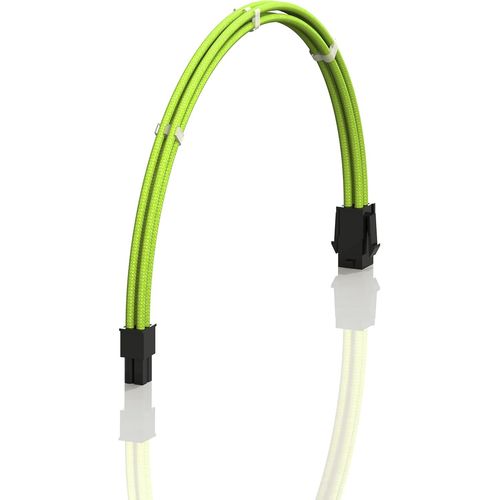 Ava 30Cm 4-Broches Cpu Atx Carte Mère Alimentation Psu Câble D'Extension Tressé Manchon Personnalisé Mod Pc Avec Peignes | Pack Unique | 300Mm Vert[GBP6274065]
