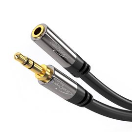 5M Câble D'Extension Audio (3,5Mm Jack (M) À 3,5Mm Jack (F), Câble Aux)[GBP6271839]