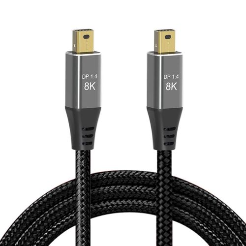 Câble Mini Displayport 1.4 8K 60 Hz Ultra Hd Uhd 4K 144 Hz Mini Dp Vers Minidp 7680 X 4320 Pour Vidéo, Pc, Ordinateur Portable, Tv[GBP6270617]