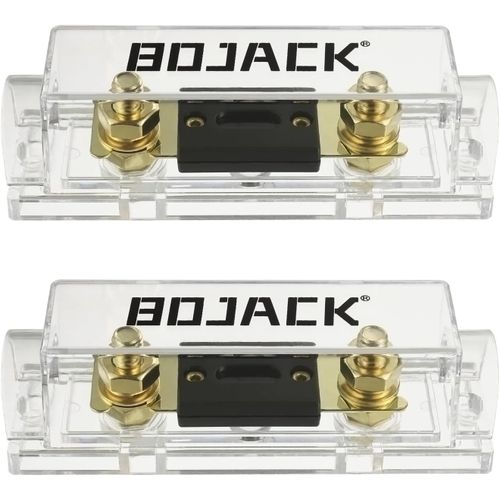 Lot De 2 Porte-Fusibles Anl À Coque Transparente 500A Et 2 Fusibles Anl 500A 32 Vcc Pour Système Audio Et Vidéo[GBP6270081]