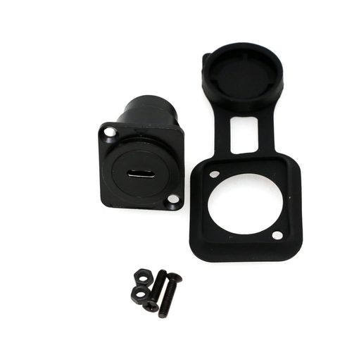 Connecteur De Module Fixe Femelle Vers Femelle - Connecteur De Module De Type D - Adaptateur De Transmission De Données D'Extension De Type C Pour Équipement Audio Vidéo Industriel[GBP6272245]