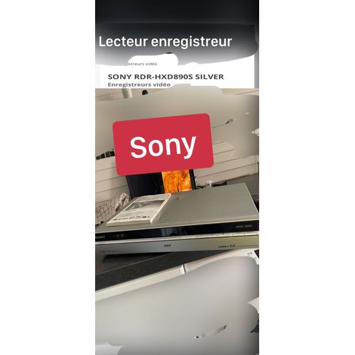 Lecteur enregistreur sony hxd890