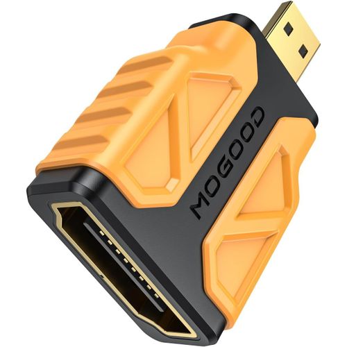 Adaptateur Micro Hdmi Vers Hdmi 1 Paquet, 4K@30Hz, Hdr, 3D Dolby, Arc, Compatible Avec Raspberry Pi5/Pi4, Gopro Hero, Nikon, Sony Et Plus Encore[GBP6270909]