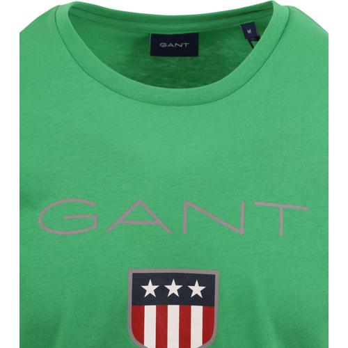 Gant T-Shirt Shield Logo Vert Taille Xl