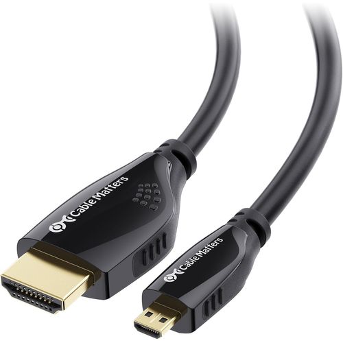 Cable Micro Hdmi Vers Hdmi À Haute Vitesse Hdmi (Cable Micro Hdmi Hdmi), Résolution 4K Prête- 3M[GBP6271612]