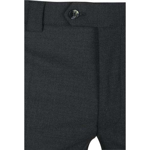 Meyer Pantalon Roma Laine Mélangé Anthracite Gris Taille 25