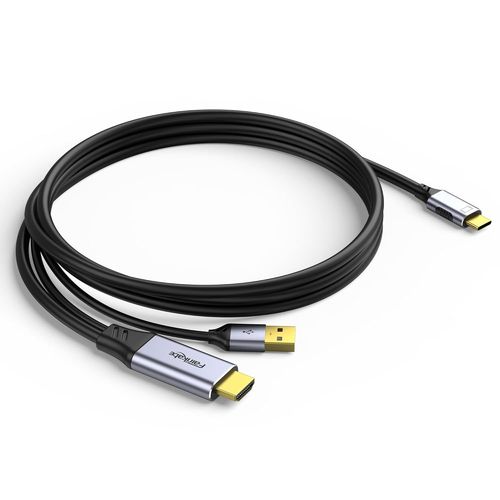 Câble Adaptateur Hdmi Vers Usb C 4 K 60 Hz, Système Hdmi Unidirectionnel Vers Moniteur De Type C, Pour Source Hdmi (Ordinateur Portable, Pc, Station Steam Deck, Ps4/5, Xbox) À Affi[GBP6278570]