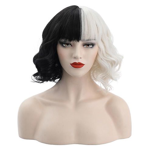 Perruques Femmes Cosplay Cheveux Bouclés Perruques Courtes Ondulées