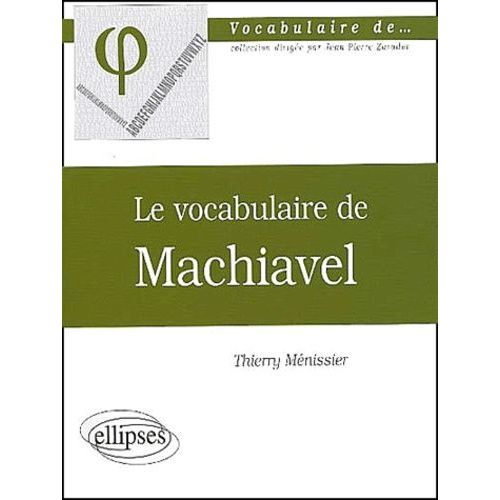 Le Vocabulaire De Machiavel