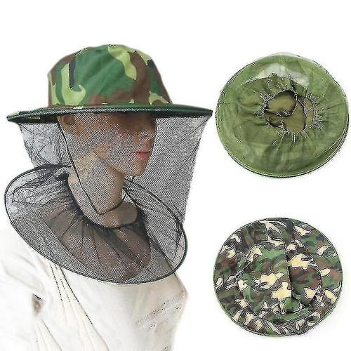 Filets De Camouflage De Chapeau D'apiculture De Jardin Pour Le Chapeau Extérieur De Moustiquaire Capmt De Moustique