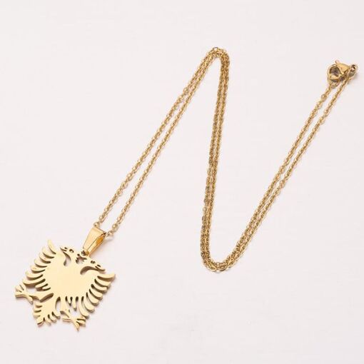 Pendentif Aigle En Plaqué Or - Neuf Avec étiquettes, Motif Aigle Majestueux