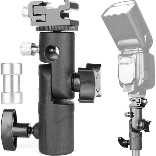 Support Pour Flash De Caméra Support Pour Support De Lampe Support De Parapluie Support De Flash, Type E Pour Canon Nikon Pentax Olympus Metz De Canon (Paquet De 1)[GBP6276506]