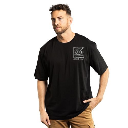 T-Shirt Homme Relax Fit Avec Print Naruto Shippuden Naruto