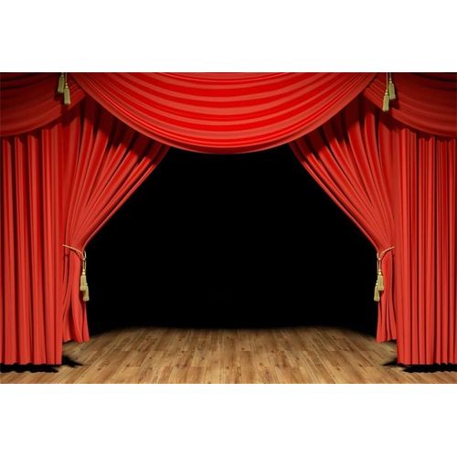 2,2X1,5M Vinyle Étape Toile De Fond Rideau Rouge Parquet Fond Noir Pour Spectacle De Théâtre Pour Fête Un Événement La Photographie Fond Vidéo Accessoires De Studio Fond D'Écran[GBP6276357]