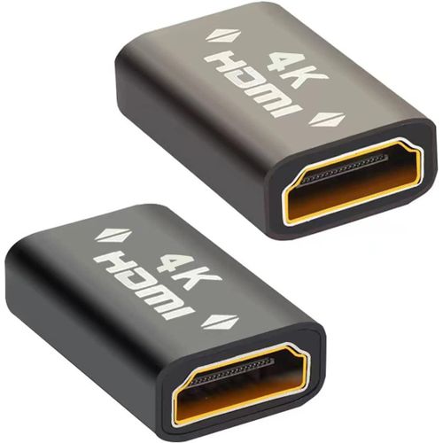 Coupleur Hdmi 4K, Connecteur Femelle Vers Femelle, Prend En Charge Ethernet, Adaptateur Haute Vitesse Compatible Avec Dvd, Blu-Ray, Tv[GBP6274351]