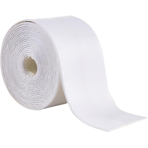 Ruban D'étanchéité,Bande Etancheite,PE Plinthe Souple Autoadhésive Pour Cuisines,Salles de Bains,WC (60mm)