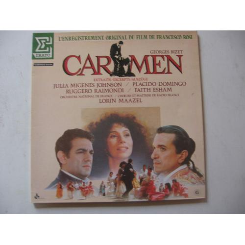 Carmen: L'enregistrement Original Du Film De Francesco Rosi