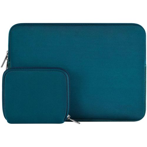 Housse pour Ordinateur Portable 15 Pouces,Compatible avec MacBook Air 15"" M4 A3241 M3 A3114 M2 A2941 (2025-2023),Dell XPS 15,Laptop Sleeve Néoprène Sac avec Petite Pochette,Sarcelle Foncé
