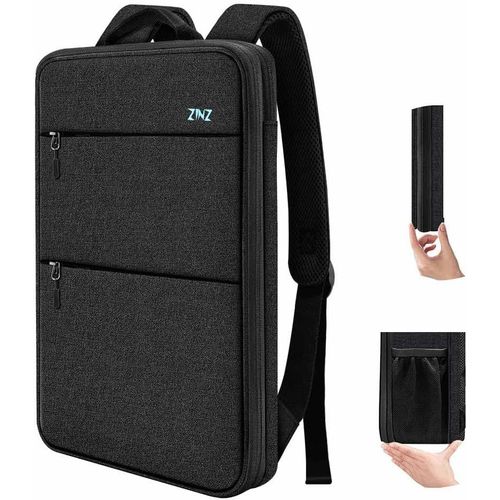 Sac à Dos Fin et Extensible pour Ordinateur Portable,Résistant à l'eau,Compatible avec MacBook Pro 16"" 2025-2019 M4 M3 M2 M1,Mac 15,4"" et la plupart des PC 15""-16"".[V505]