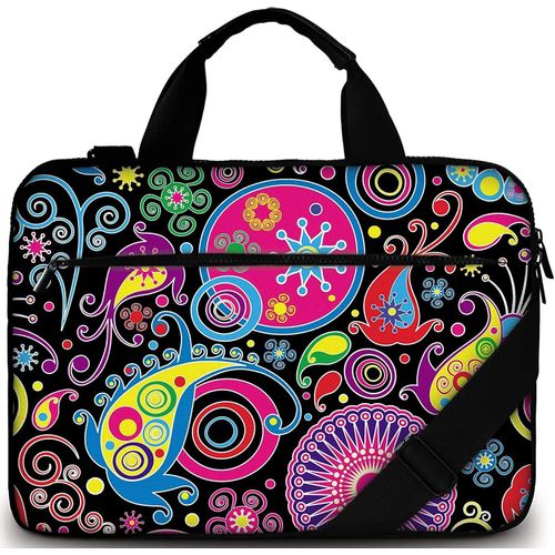 Sacoche Ordinateur 15/15.6 Pouces-Sac Ordinateur Moderne en Toile I Ordinateur Portable de Haute Qualité I Pochette Ordinateur Étanche à l'Eau et à la Saleté avec.[V102]