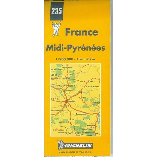 Midi-Pyrénées - 1/200 000