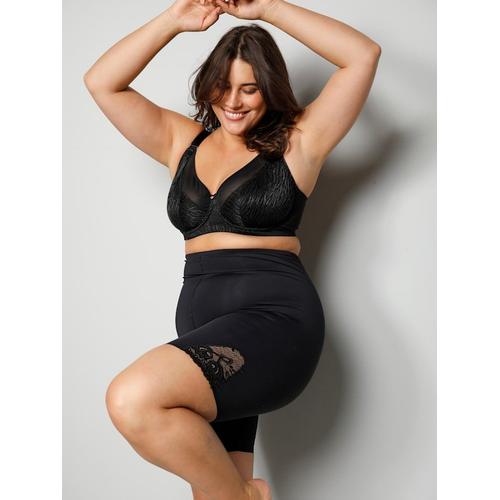 Culotte femme taille haute avec dentelle