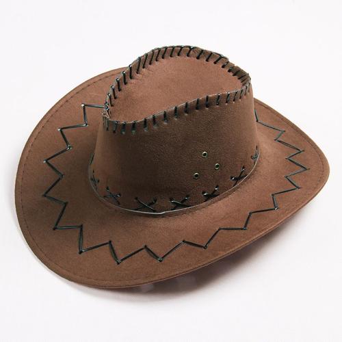 Femme Cowboy Chapeaux Unisexe Adulte West Western Cowboy Chapeau Mongol