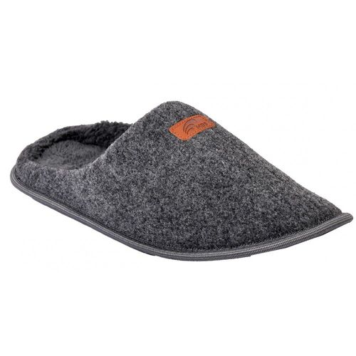 Pantoufle Suedine Mbs00650 Gris