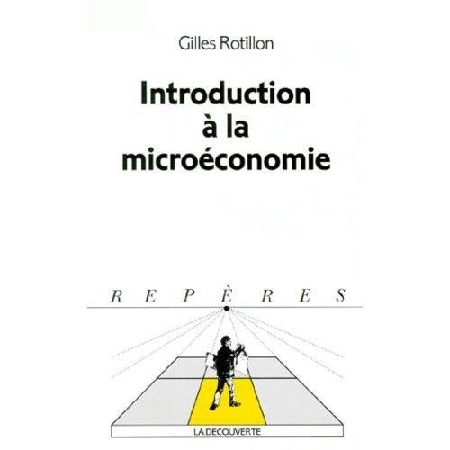 Introduction À La Microéconomie