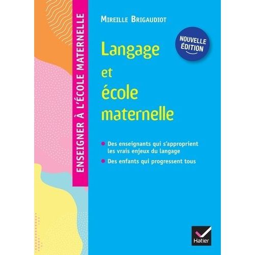 Français Maternelle Langage Et École Maternelle Enseigner À L'école Maternelle
