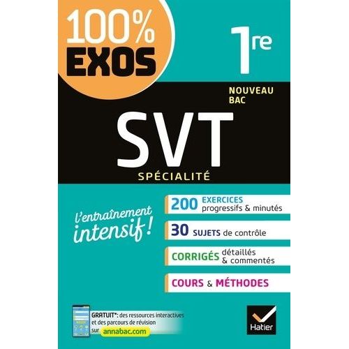 Svt Spécialité 1re Nouveau Bac