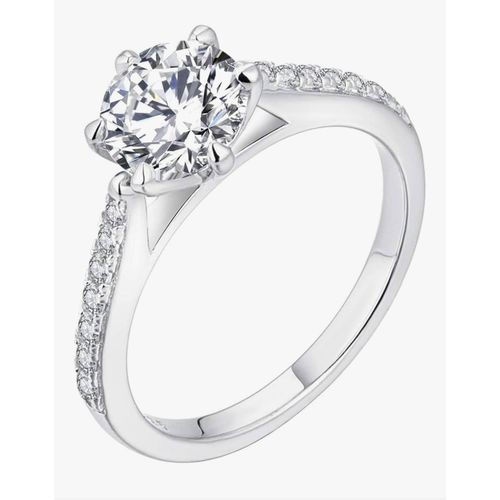 Bague De Fiançailles En Argent