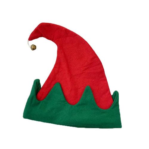Lot De 3 Chapeaux En Feutre De Lutin De Noël - Jingle Bells Xmas Holiday Party Costume Favors Gifts Accessoriess