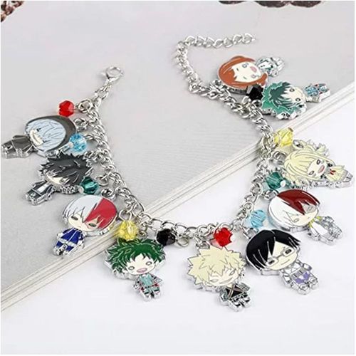 Haute Qualité Anime Mon Héros Académique Pendentif Multi-Caractères Bracelets Porte-Bonheur Et Bracelets Pour Les Fans Souvenirs Cadeaux Bijoux
