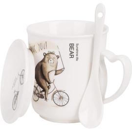 Coffret 8 tasses café vintage - Porcelaine des Pins