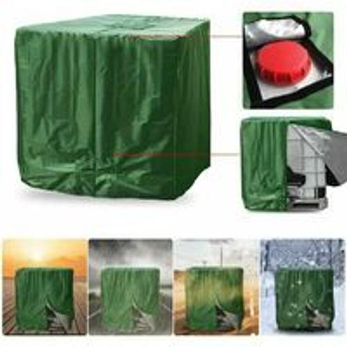 Bache pour Cuve 1000L IBC,Housse de Protection, Anti-UV Anti-poussière  Couverture Container Réservoir IBC