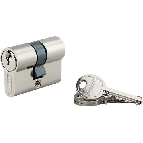 CLICKSELL-Cylindre À Clé Crantée 21 X 21 Mm Nickelé 3 Clés