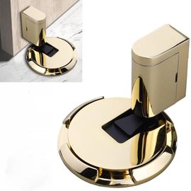 CLICKSELL-Butée De Porte Magnétique Améliorée, Cale Porte Bloc Porte E Sol Silencieuse En Alliage De Zinc Réglable Sans Perforation Avec Vis Et Adhésif, Pour Porte De Salon, Chambre, Cuisine, Bureau