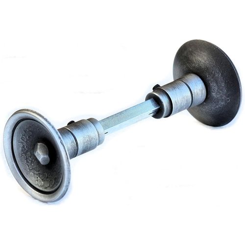 Clicksell-Bouton De Porte, Poussoir À Bouton Pivotant, Ensemble De Poignées En Fer Forgé, Bouton De Porte Vintage Pour Porte De Jardin, Portail D¿Entrée, Porte De Chambre, Etc.