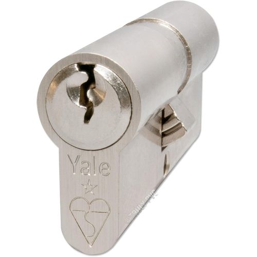 CLICKSELL-Cylindre De Serrure Anti-Chocs Nickelé 35/45 Mm Longueur Totale 80 Mm