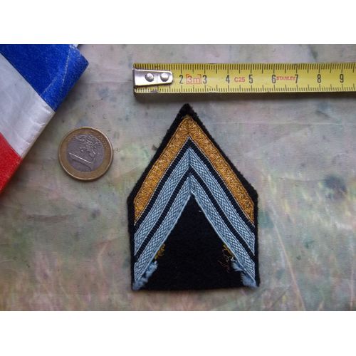 Grade Galon De Bras Caporal Chef Transmission Militaire
