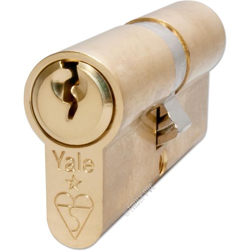 CLICKSELL-Cylindre Euro 45/50 Mm Finition Laiton (Aka 40¿10¿45 Mm ¿ 95 Mm Hors Tout)