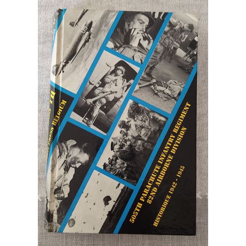 505th Parachute Infantry Regiment 82nd Airborne Division United States