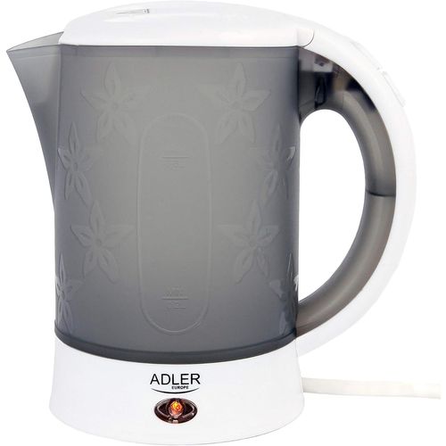 CLICKSELL-Ad 1268 Bouilloire Électrique, Plastique, Blanc