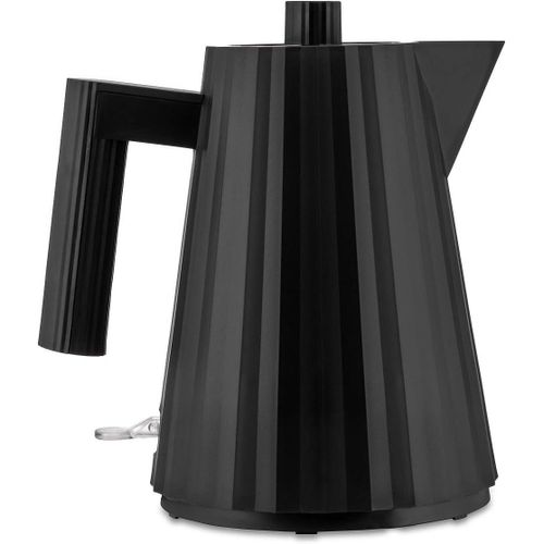 CLICKSELL-Plissé Mdl06/1Buk-Bouilloire Électrique Design, En Résine Thermoplastique, Fiche Anglaise 2400W, 100Cl, Noir